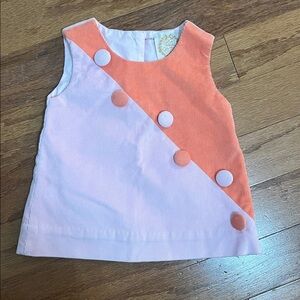 The Beaufort Bonnet Company Pink and Orange Top